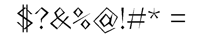 NaNRageZippStd Lt Font OTHER CHARS