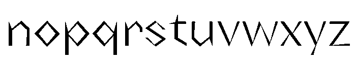 NaNRageZippStd Lt Font LOWERCASE