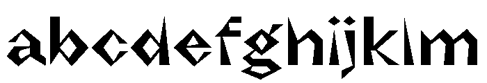 NaNRageZippStd SemiBd FONT