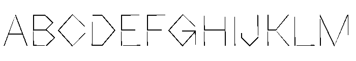 NaNRageZippStd Thin Font UPPERCASE