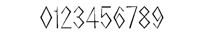 NaNRageZippXCnd ExtraLt Font OTHER CHARS
