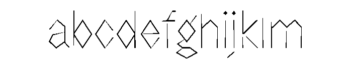 NaNRageZippXCnd Thin FONT