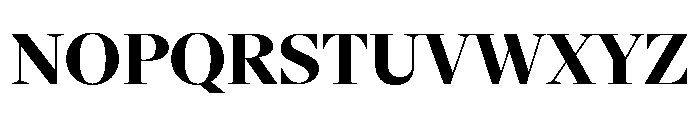 NaNSerfADisplay Bold Font UPPERCASE