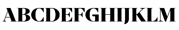 NaNSerfADisplay ExtraBold Font UPPERCASE