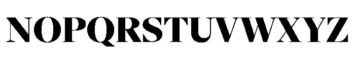 NaNSerfADisplay ExtraBold Font UPPERCASE