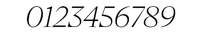 NaNSerfADisplay ExtraLightItalic Font OTHER CHARS
