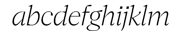 NaNSerfADisplay ExtraLightItalic FONT