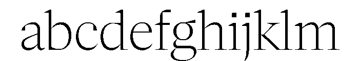NaNSerfADisplay ExtraLight FONT
