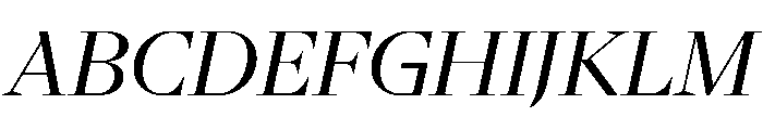 NaNSerfADisplay Italic Font UPPERCASE