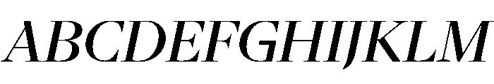 NaNSerfADisplay MediumItalic Font UPPERCASE