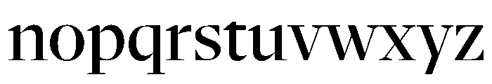 NaNSerfADisplay Medium Font LOWERCASE
