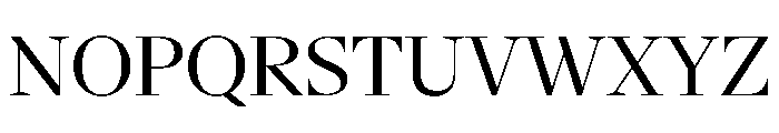 NaNSerfADisplay Regular Font UPPERCASE