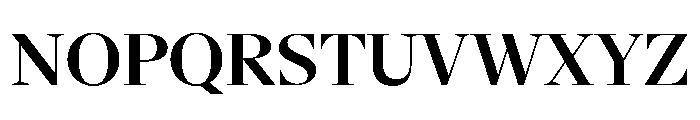NaNSerfADisplay Semibold Font UPPERCASE