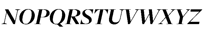 NaNSerfADisplay SemiboldItalic Font UPPERCASE