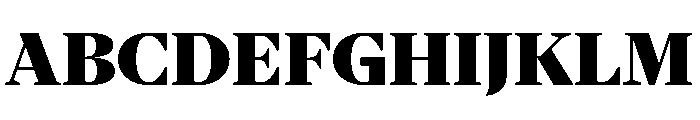 NaNSerfAHeadline Black Font UPPERCASE