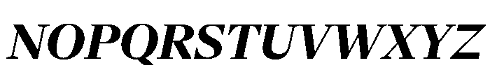 NaNSerfAHeadline BoldItalic Font UPPERCASE