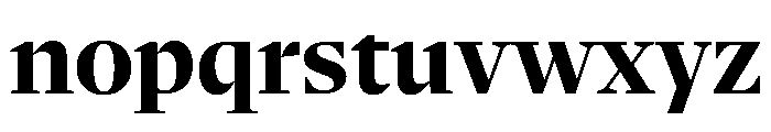 NaNSerfAHeadline Bold Font LOWERCASE