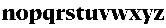 NaNSerfAHeadline ExtraBold Font LOWERCASE