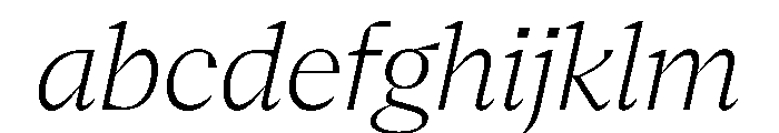 NaNSerfAHeadline ExtraLightItalic FONT