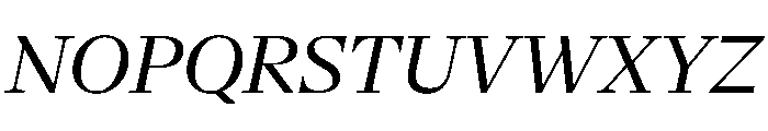 NaNSerfAHeadline Italic Font UPPERCASE