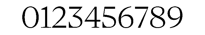 NaNSerfAHeadline Light Font OTHER CHARS