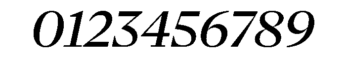 NaNSerfAHeadline MediumItalic Font OTHER CHARS