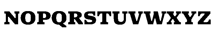 NaNSerfAMicro Black Font UPPERCASE