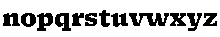 NaNSerfAMicro Black Font LOWERCASE