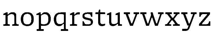 NaNSerfAMicro Book Font LOWERCASE