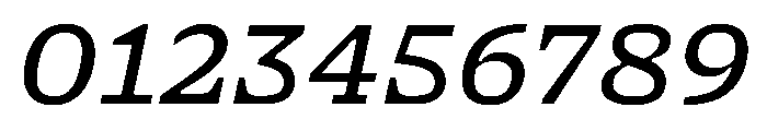 NaNSerfAMicro Italic Font OTHER CHARS