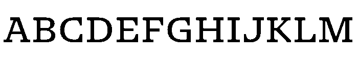 NaNSerfAMicro Regular Font UPPERCASE
