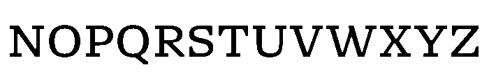 NaNSerfAMicro Regular Font UPPERCASE