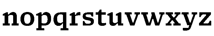 NaNSerfAMicro Semibold Font LOWERCASE