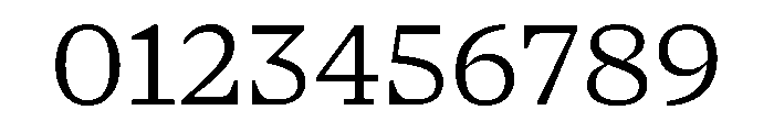 NaNSerfAText Book Font OTHER CHARS