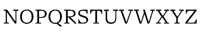 NaNSerfAText Book Font UPPERCASE