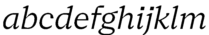 NaNSerfAText BookItalic FONT