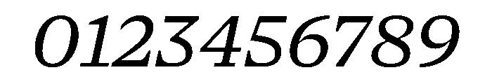 NaNSerfAText Italic Font OTHER CHARS