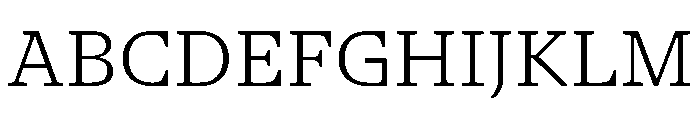 NaNSerfAText Light Font UPPERCASE