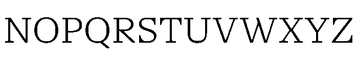 NaNSerfAText Light Font UPPERCASE