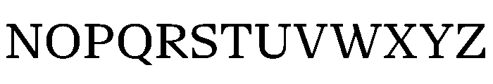 NaNSerfAText Regular Font UPPERCASE