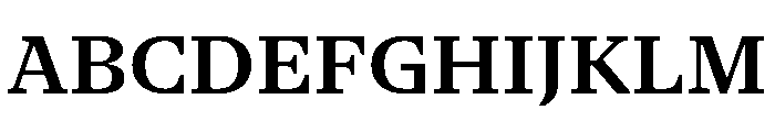 NaNSerfAText Semibold Font UPPERCASE