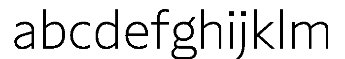 NaNSerfSans ExtraLight FONT