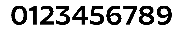 NaNSerfSans Semibold Font OTHER CHARS