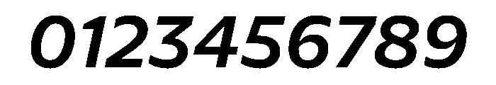 NaNSerfSans SemiboldItalic Font OTHER CHARS