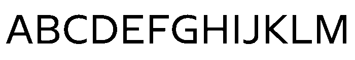 NaNSerfSansGreek Regular Font UPPERCASE