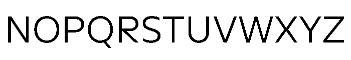NaNSerfSansThai Light Font UPPERCASE