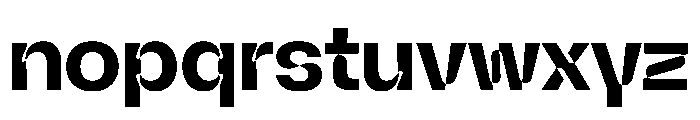NaNSpaceland Bold Font LOWERCASE