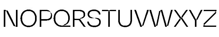 NaNSpaceland Light Font UPPERCASE