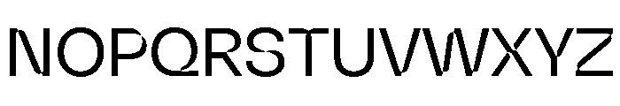 NaNSpaceland Regular Font UPPERCASE