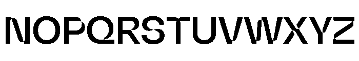 NaNSpaceland Semibold Font UPPERCASE